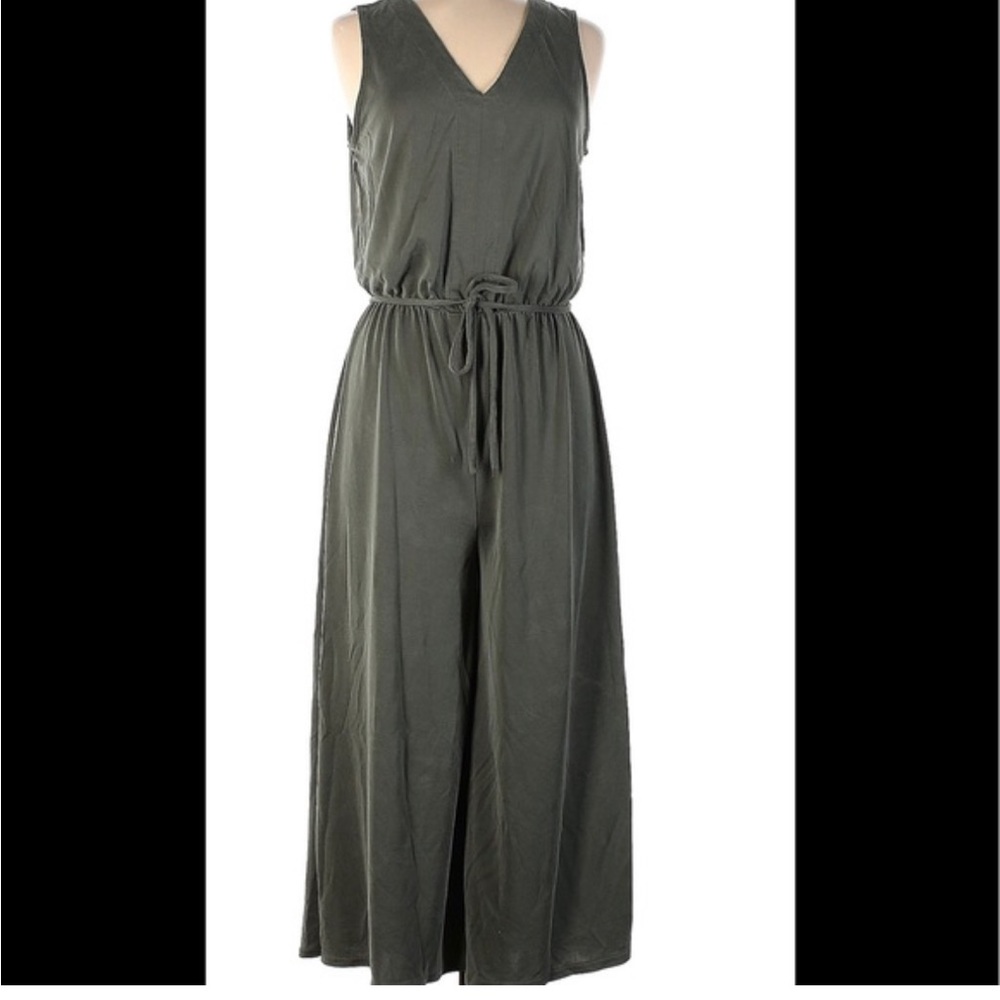Sigrid Olsen green jumpsuit